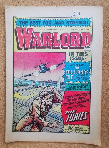 Comic - Warlord War Picture Story Army Action Boys Abenteuer - verschiedene Geschichten - Bild 52 von 61