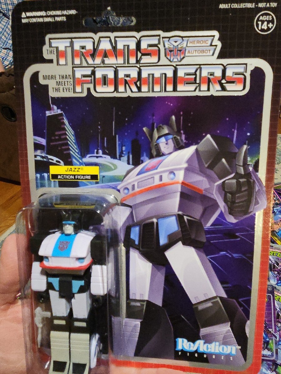 Super 7 Transformers G1 Jazz - ReAction Figure Super 7 Transformers G1 Jazz - ReAction Figure