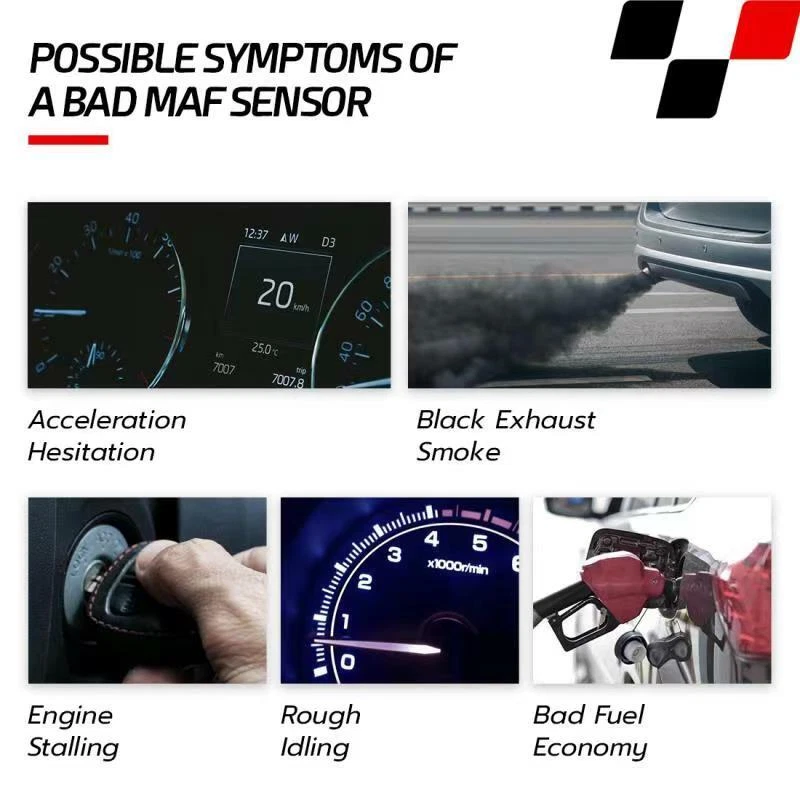 Sensor de flujo de masa de aire para Ford 97-03 F-150 97-98 E-150/E-250 Econoline 4,2 L V6 Foto 4 de 4