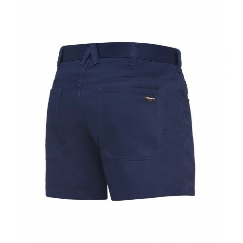 King Gee Workwear Shorts Originals Jean-top Drill Short (K07810) - Picture 2 of 4