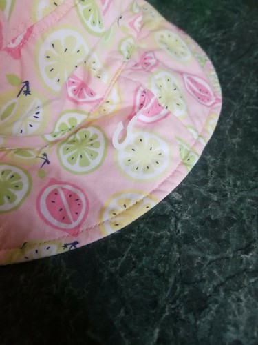 Adorable GYMBOREE Vintage 2003 Pink Citrus Sun Hat Size 5-7yrs 5 6 7 - Picture 3 of 6