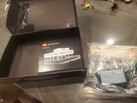 Lego Architecture 21014 Villa Savoye Used Complete with Box and Instruction