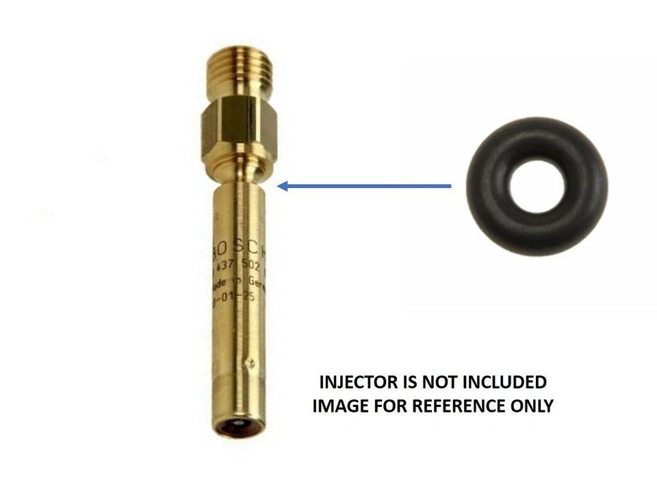 Fuel Injector O-Ring Seal for Audi VW Made in Italy Set of 5 Volkswagen Porsche - Image 3 of 3