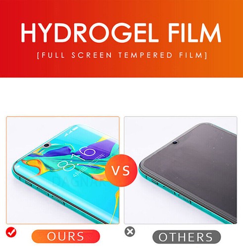 Screen Protector For Huawei P30 Pro P20 nova 5T P40 Full Cover Hydrogel Film - Picture 8 of 8