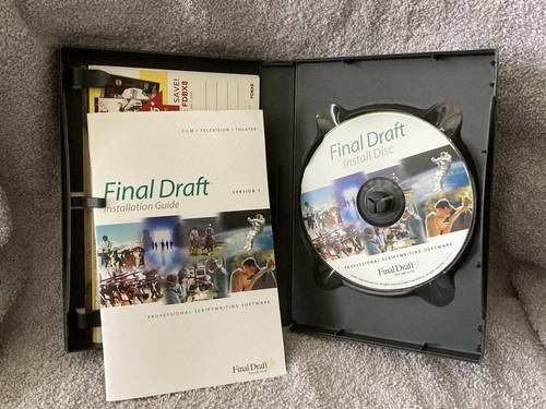 Final Draft Version 7 Script Writing Software Academic Edition - Photo 4/6