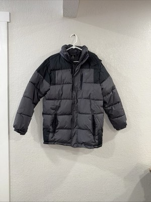 Reebok Men s Puffer Jacket Grey Size Medium
