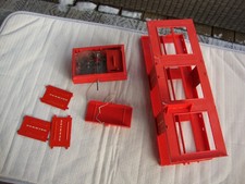 Vintage Superior Toy MFG T. Cohn Tin Gas Service Station Sky Park 3 level parts