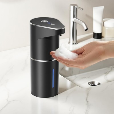 Automatic Soap Dispenser,Touchless Hand Wall Mount Rechargeable 3 Gear Adjust...