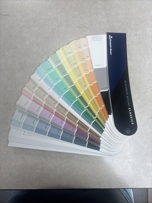 #ad NEW 💥 BENJAMIN MOORE Classics Fan Deck 2023 Color Paint Chips Swatch Samples $22.99