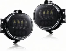 Z-OFFROAD 2pcs 63W LED Fog Lights Lamps Black fog lights for dodge ram 