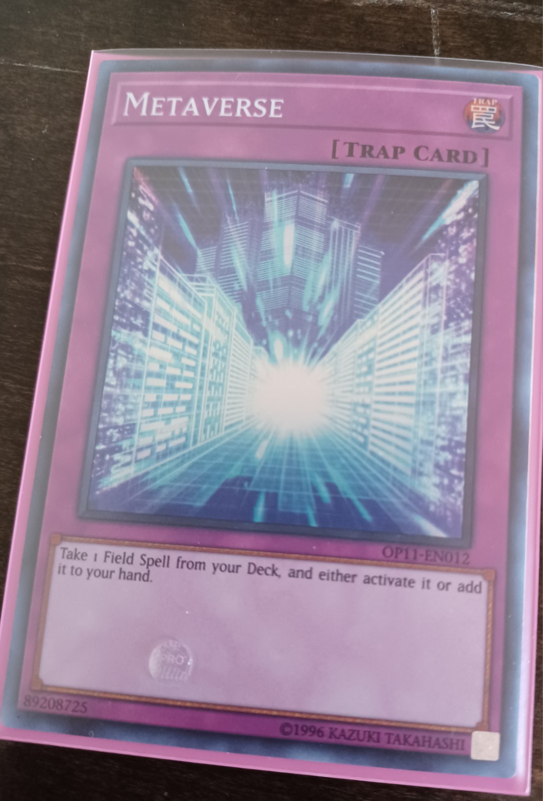 Metaverse OP11-EN012 OTS Tournament Pack 11 Unlimited