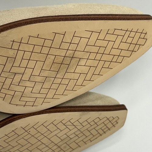 Cole HAAN Talla 9 Botines Gamuza Crudo Beige Tacón Bloque Botines Naia Mujer - Imagen 14 de 14