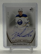 MATTIAS SAMUELSSON 2021-22 SP Authentic 🚨 Future Watch Auto FWA /999 RC 🚨