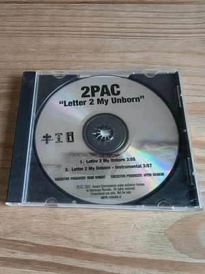 2pac Letter To My Unborn Promo Death Row Cd Rare