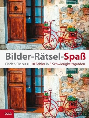 Bilder-Rätsel-Spaß Finden Sie bis zu 10 Fehler in 3 Schwierigkeitsgraden
