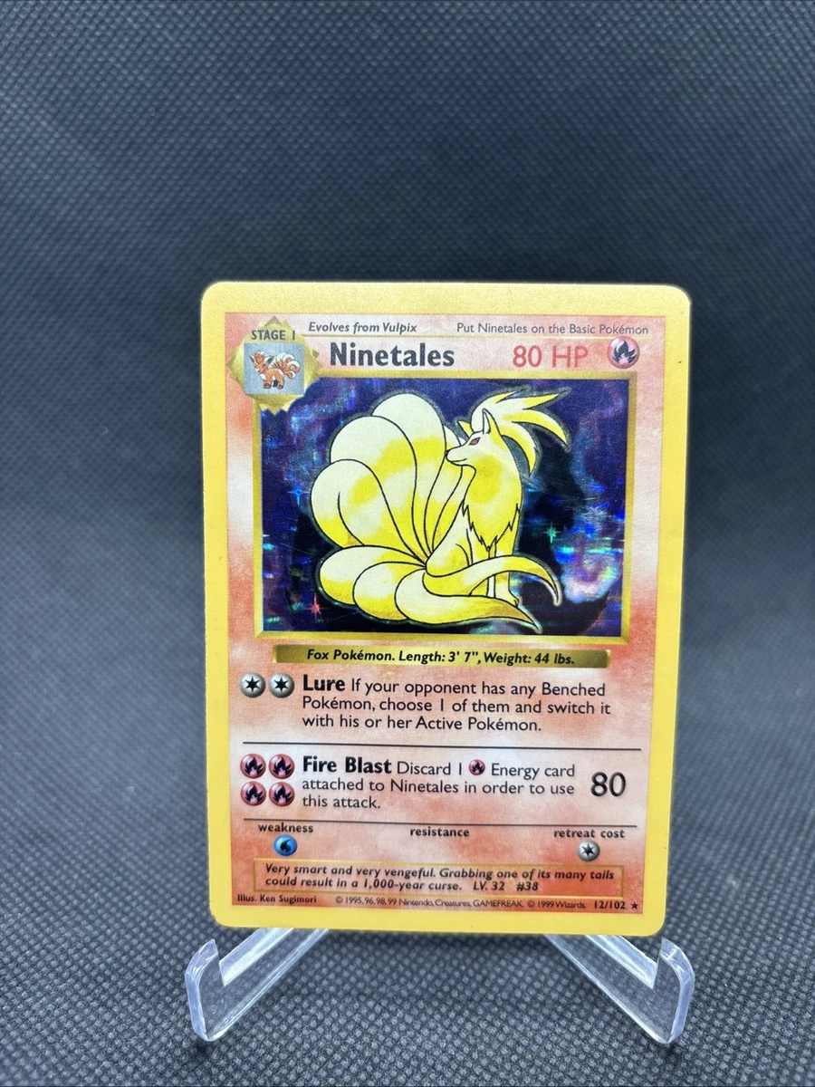 Pokémon TCG Individual Trading Card Games Holo Rare Shadowless for