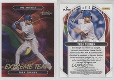 2022 Panini Absolute Extreme Team Spectrum Red /99 Trea Turner #ET-2