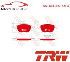 SATZ BREMSBELÄGE BREMSKLÖTZE TRW GDB1583DTE P FÜR FORD FOCUS III,FOCUS II
