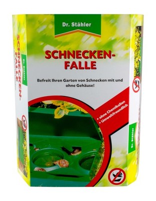Dr. Stähler Schneckenfalle - umweltfreundliche Falle Nacktschnecken