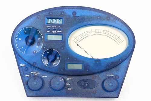 Scientology Mark Super VII Quantum E-Meter Hubbard Electrómetro Azul Translúcido - Imagen 2 de 16