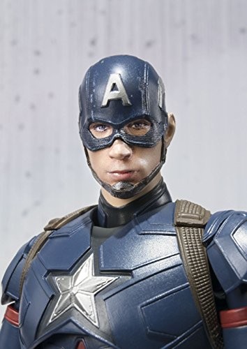 S.H.Figuarts Captain America Civil War about150mm ABS PVC Painted Action Figure - Picture 8 of 10