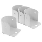 3 Pack Vorhangstange Halterung Gardinenstange Schrankstangenklammern