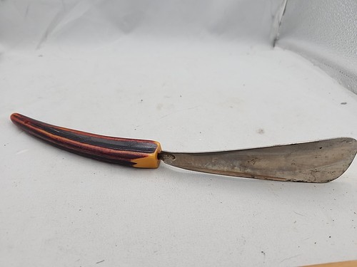 Vintage Shoe Horn with Bakelite Handle, 11" Long