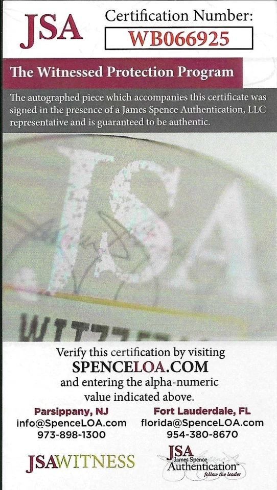 Boston Red Sox HOFer Jim Rice Autographed Rescues Boy Hit By Ball 8x10 W/JSA COA - Image 2 of 2