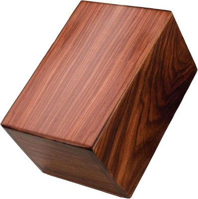 Rosewood Pet Urn for Ashes   Decorative Wooden Urn Box for Dogs Cats   Handcraf