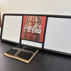 Vtg 51”x20”NOS COCA-COLA Menu Board Sign Original #346 W/ Letters Numbers