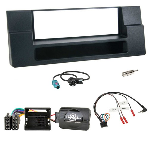 JVC CD DAB USB Bluetooth Lenkrad Autoradio für BMW 5er E39 X5 Quadlock Ablage - Bild 3 von 10