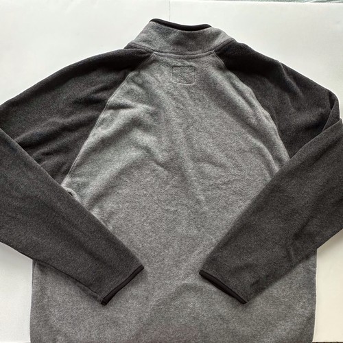 Pullover Old Navy 3/4 Cremallera Manga Larga Dos Tonos Gris Oscuro Para Hombre XXL - Imagen 5 de 10