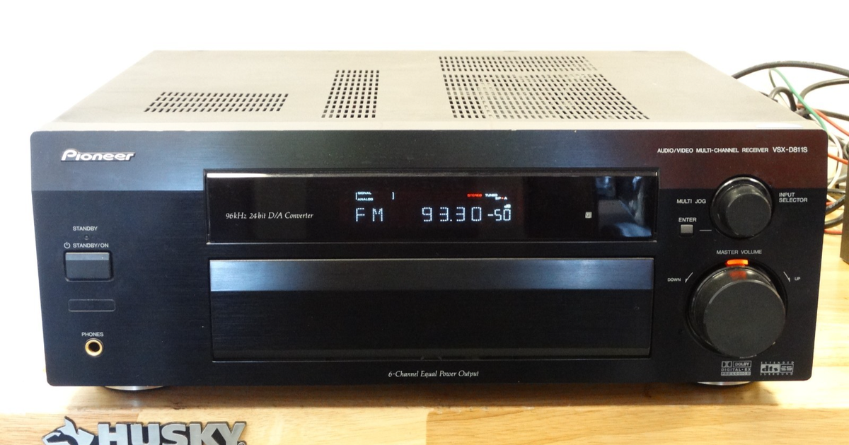 Pioneer AVデジタルサラウンドアンプ VSX-D811S Pioneer VSX-D811S 7.1 Channel 600 Watt Receiver for sale