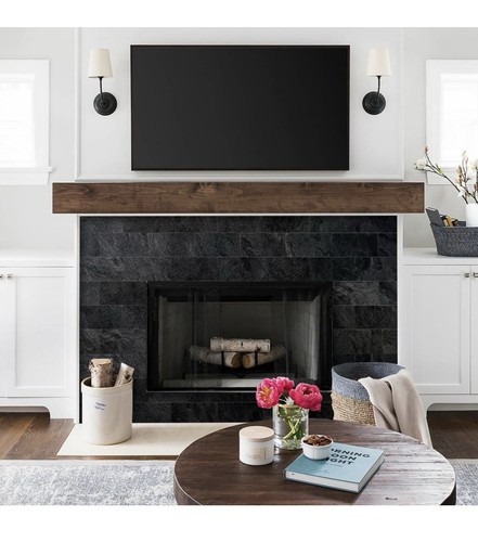 AULIGET 100 Piece Black Slate Peel and Stick Backsplash Wall Tiles, 3" x 6" PVC - Picture 4 of 5