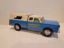 Vintage Nylint Ford Camp N Cruise Blue Extend Cab Pickup Truck