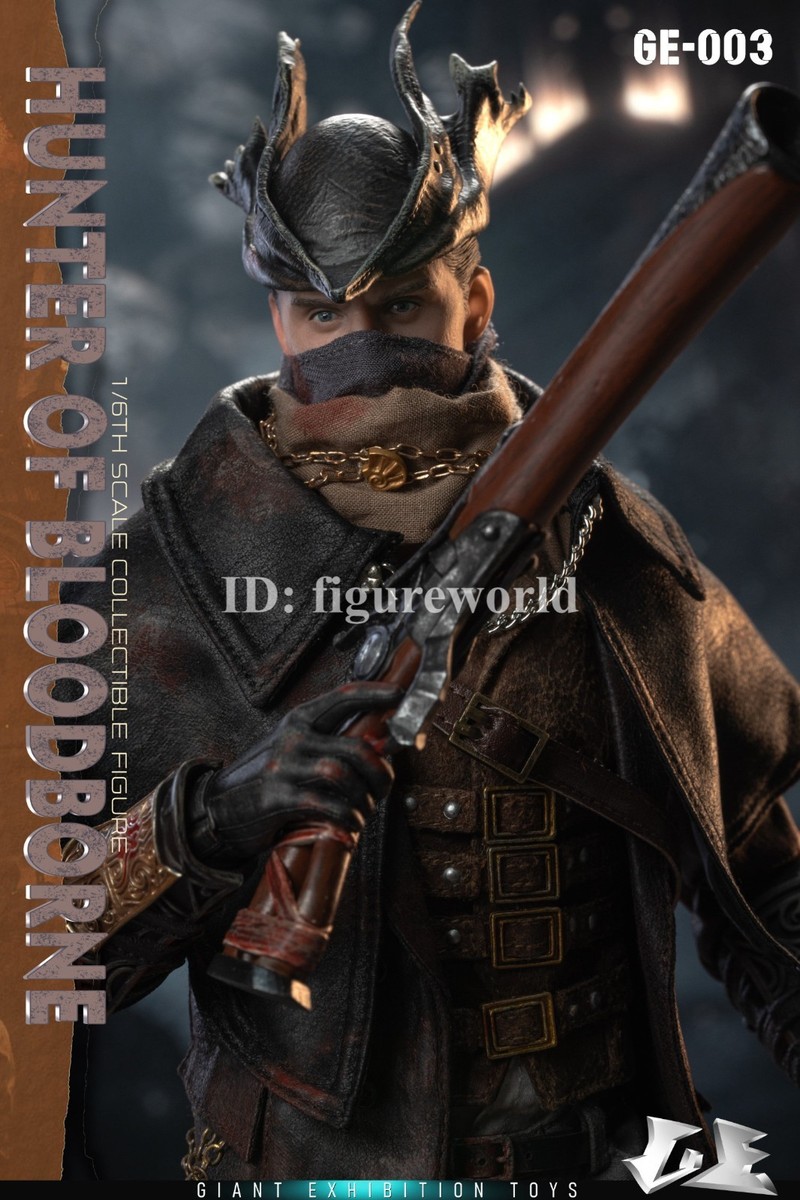 Pre-order Giant exhibition toys GE-003 1/6 Bloodborne Curse Hunter