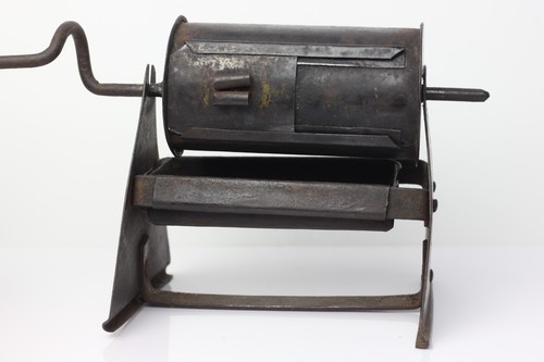 Antique German Dollhouse Rock & Graner Metal Coffee Grinder 1860 Miniature