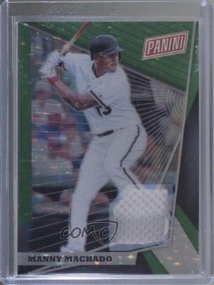 2018 Panini The National VIP Green Relics 18/25 Manny Machado #45 1l2