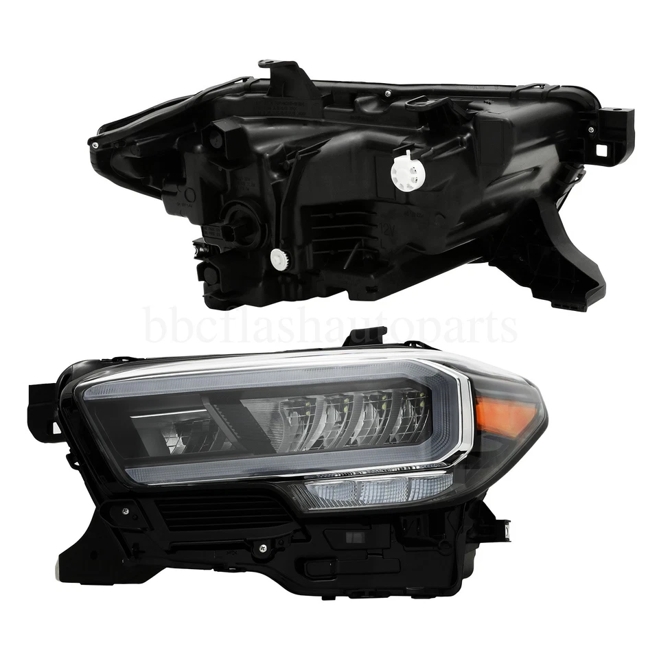 Par de Faróis Full LED para Toyota Tacoma 2020-2023 Limitados para TRD Chrome - Imagem 4 de 4