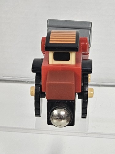 Cric ferroviario in legno Thomas & Friends #11 caricatore frontale 2003 Gullane spinta e sollevamento - Foto 7 di 10