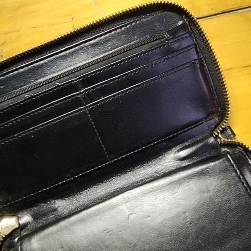 DUNE Londo Calf Hair Leopard Wallet wear - Picture 8 of 10