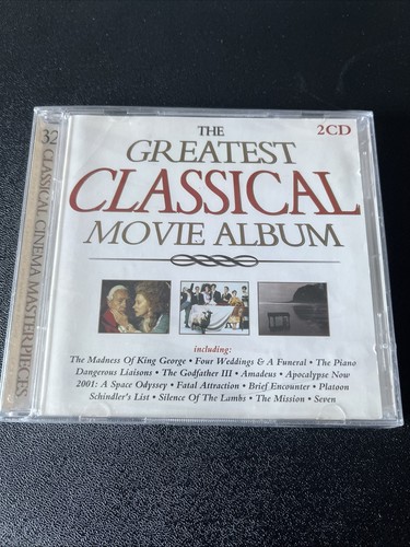 Various - Greatest Classical Movie Album -Various CD New Sealed Cracked Case R48 - Bild 1 von 3