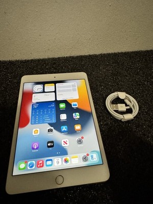 Apple iPad mini 4 A1538 64 GB, Wi-Fi + Cellular (Unlocked), 7.9 in - Gold