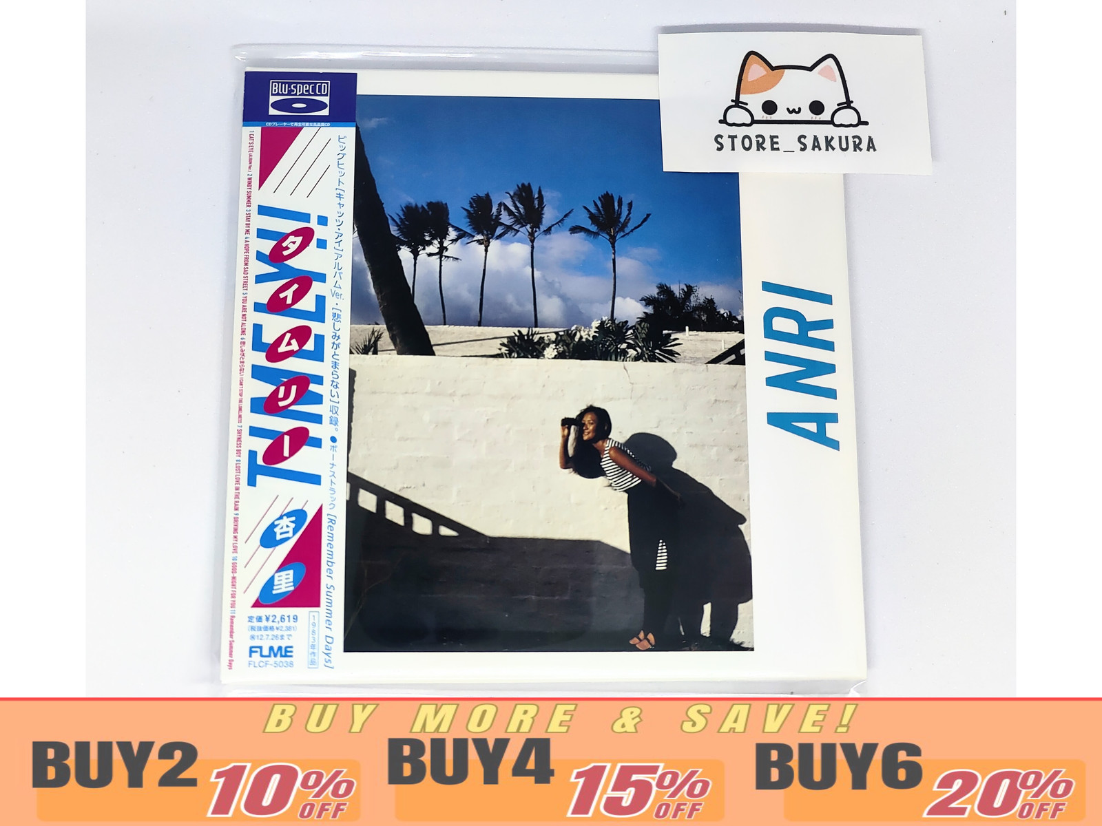 Anri Timely!! 1983 MINI LP BLU-SPEC Bonus Track From Japan City Pop CD 11tracks