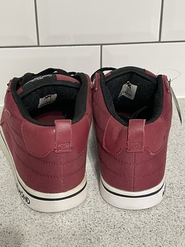 ALMOND FOOTWEAR JARED WASHINGTON 1 & 9 SIGNATURE RED BMX TRAINERS UK 8 RETRO - Picture 4 of 10