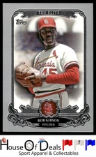 2013 Topps #TE-12 Bob Gibson The Elite St. Louis Cardinals Card