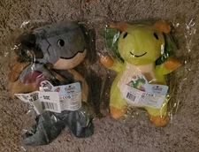 Official Flamecraft Iron & Plant Dragon Plush Stuffed Animal Stuffie Plushies