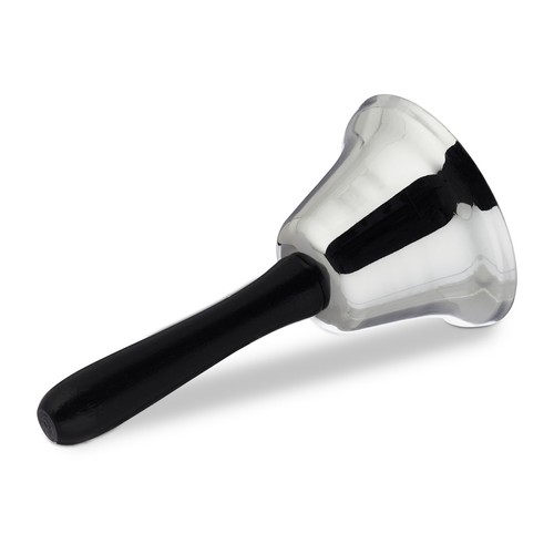Campana mano mesa 10 unidades plateado campana de recepción timbre de mano - Imagen 6 de 7