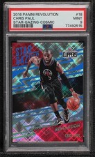 2016 Panini Revolution Star-Gazing Cosmic 80/100 Chris Paul #18 PSA 9 MINT 01qb