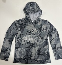 ADIDAS 2020 Official Unisex Kids Camouflage Hoodie Size Youth Medium 10/12 